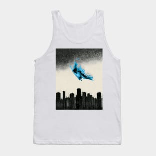 The Blue Bird Social Media is Dead to Me, No. 6 Tank Top